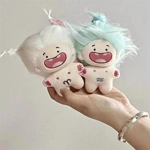 Load image into Gallery viewer, 10cm Kawaii Mini IDol Doll Anime Plush Star Dolls Stuffed Customization Figure Toys Cotton Baby Plushies Toys Fans Gift
