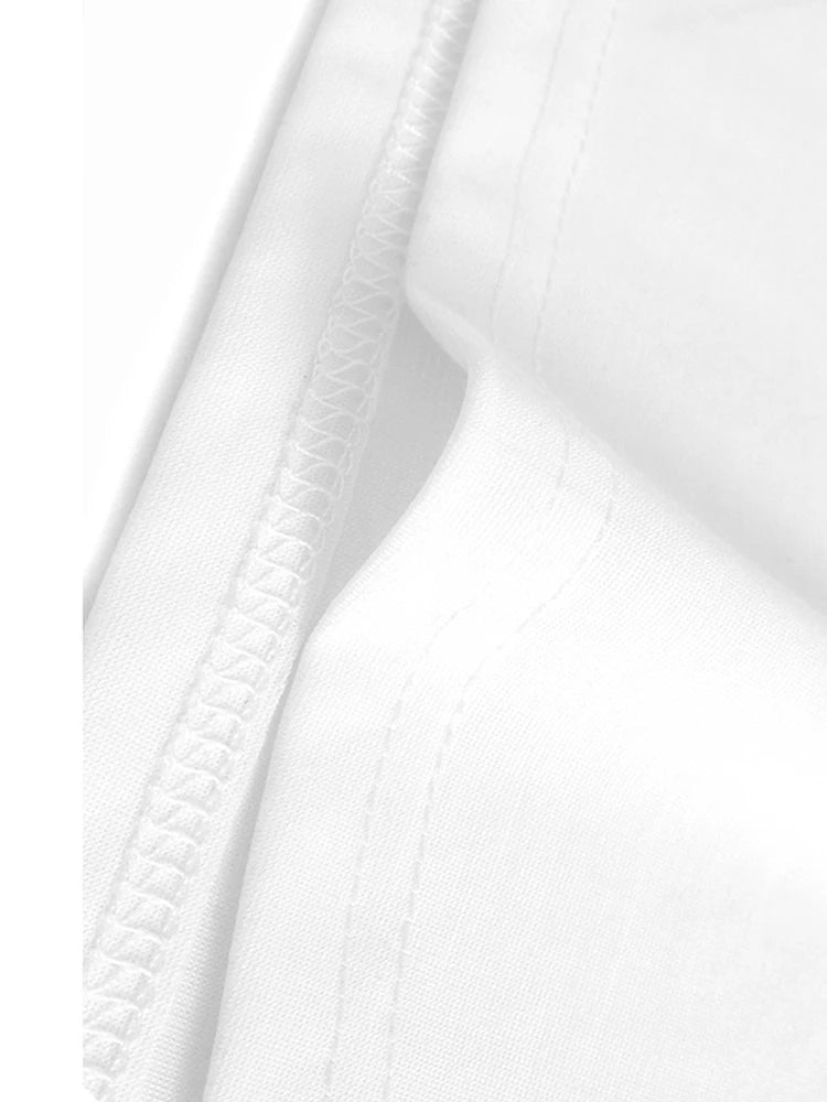 Women Black Three-dimensional Flower Big Size Midi Dress New Round Neck Short Sleeve Fashion Spring Summer 2025 1DJ1191