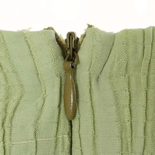 Load image into Gallery viewer, Women Green Waist Knot Cut-out Long Elegant Dress New Round Neck Sleeveless Loose Fit Fashion Spring Summer 2025 17A7128
