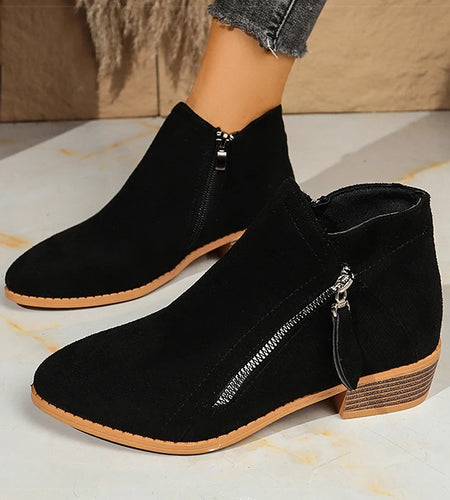 Boots Spring Winter Boots Women 2025 New Heels Boots Ankle Women's Winter Shoes Autumn Short Botas Mujer Chelsea Booties Woman
