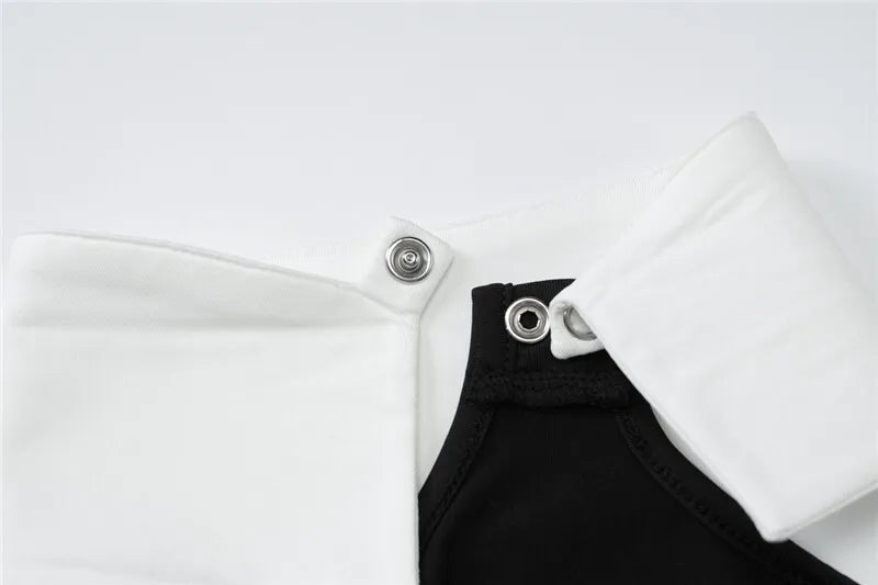 Halter Sleeveless Sexy Mini Dress For Women Fashion Patchwork Off-shoulder Backless Skinny Club Sexy Party Dress