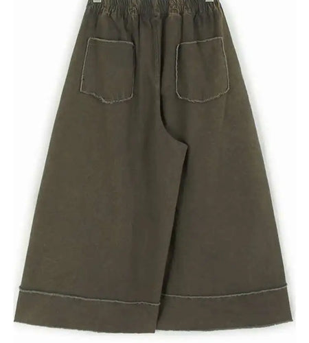 High Waist Black Pockets Burr Fold Vintage Wide Leg Jeans New Women Trousers Fashion Tide Spring Autumn 2025 1DH9666