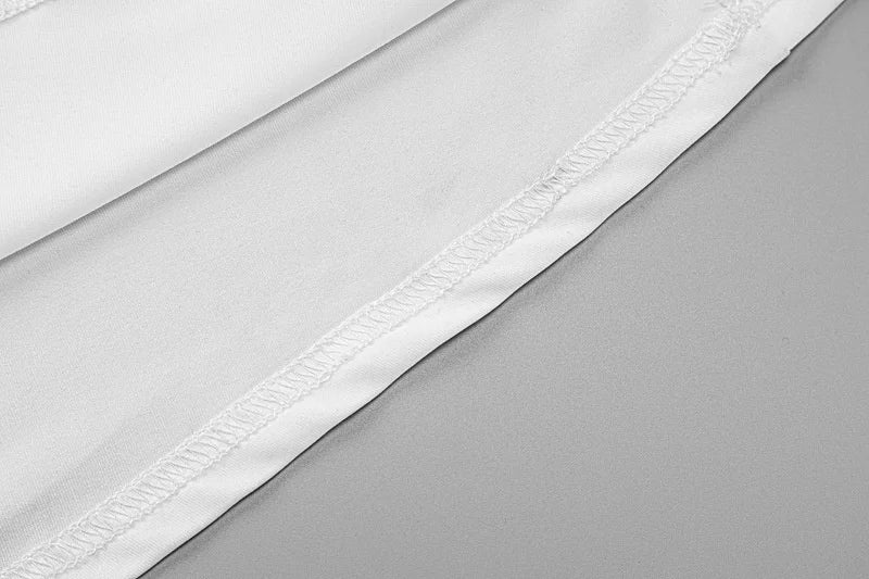 Elegant Backless Sexy Maxi Dress For Women Robe 2023 Spring New V Neck One Sleeve Lace-up Party Long Dress Vestido