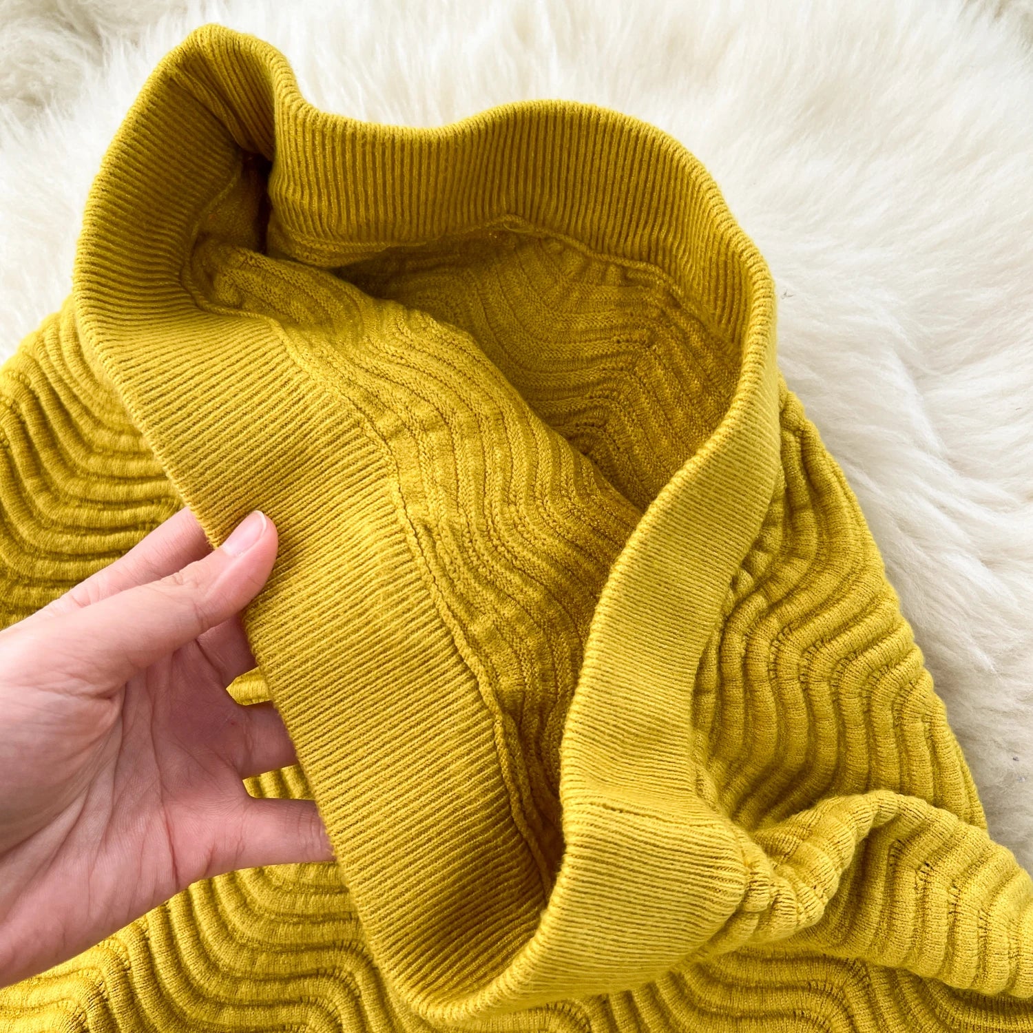 Solid Office Lady Slim Knit Pencil Skirts Women Elegant Elastic High Waist Female Casual Wave Bodycon Skirt Autumn New Fashion