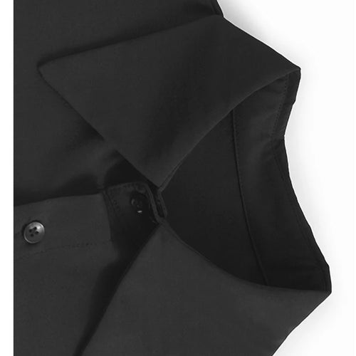 Load image into Gallery viewer, Women Black Ribbons Irregular Big Size Elegant Blouse New Lapel Long Sleeve Shirt Fashion Tide Spring Autumn 2025 1DH9664
