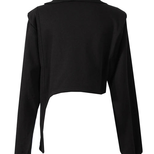 Load image into Gallery viewer, Minimalist Autumn Sweatshirts Turtleneck Long Sleeve Patchwork Zipper Casual Loose Sweatshirt Female Fashion
