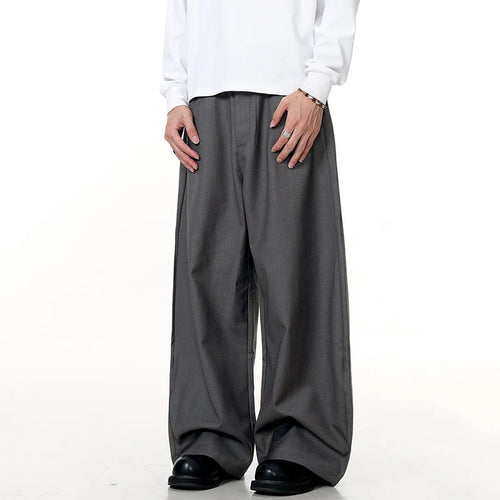 Load image into Gallery viewer, Trendy Men's Casual Pants Loose Fit Simple Solid Color Male Wide Leg Trousers American Style Men Bottoms Tide 9W1370
