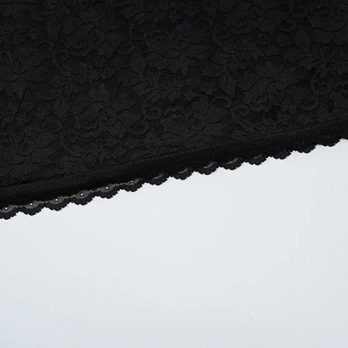 Load image into Gallery viewer, Lace Halter Sexy Mini Dress For Women Robe Off-shoulder Deep V Neck Sleeveless Backless Skinny Club Party Dress Robe
