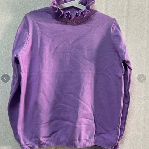 Load image into Gallery viewer, 2025 Autumn Preppy Style Knitted Sweater Harajuku Sweet Loose Simple Jumpers Y2k Aesthetic Ruffled Collar Solid Grunge Pullover
