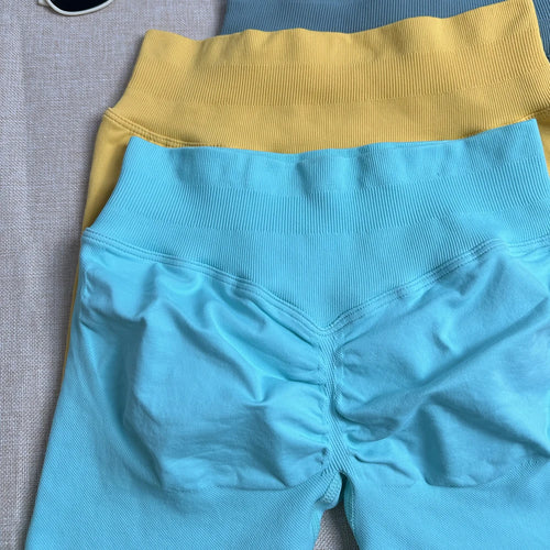 Load image into Gallery viewer, Impact Gym Shorts Woman High Support Fitness Sports Biker Short Workout Scrunch Butt Yoga Seamless Leggings Running Skipping
