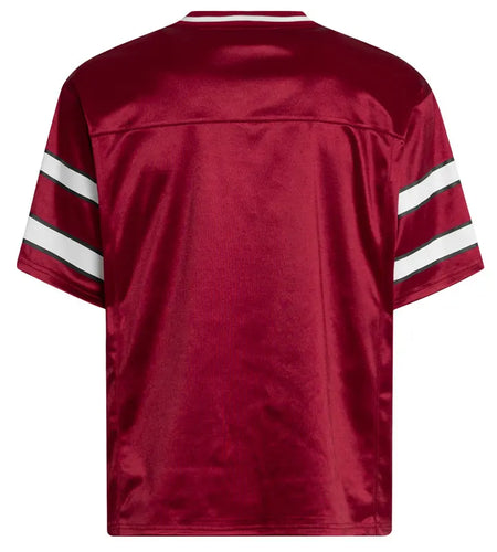 Vintage Jersey T-Shirt Y2K Embroidered Snake Patch Sports V-Neck Tshirt Streetwear Hip Hop Harajuku Casual Baggy Top Tee Shirts