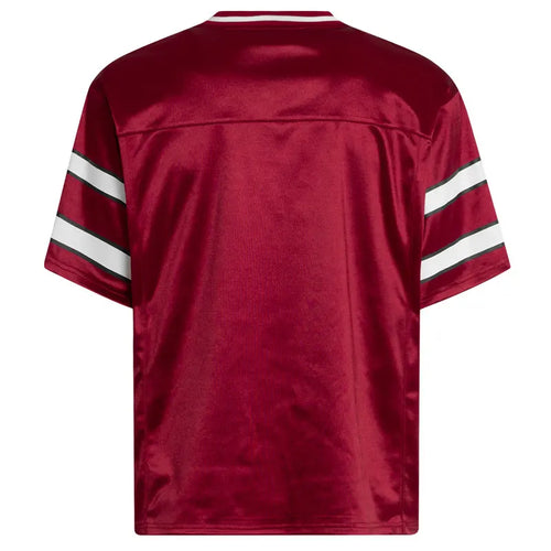 Vintage Jersey T-Shirt Y2K Embroidered Snake Patch Sports V-Neck Tshirt Streetwear Hip Hop Harajuku Casual Baggy Top Tee Shirts