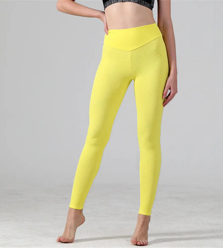 Dot High Waist Booty Yoga Leggings Women Sport Fitness Scrunch Leggings Push Up High Waist Gym Tights Sexy Yoga Pants