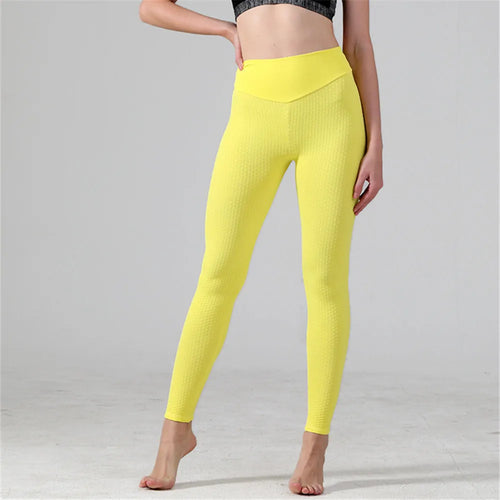 Load image into Gallery viewer, Dot High Waist Booty Yoga Leggings Women Sport Fitness Scrunch Leggings Push Up High Waist Gym Tights Sexy Yoga Pants
