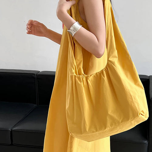 Load image into Gallery viewer, Women Blue With Bag Brief Elegant Long Vest Dress New Round Neck Sleeveless Fashion Tide Spring Autumn 2025 1DJ1112
