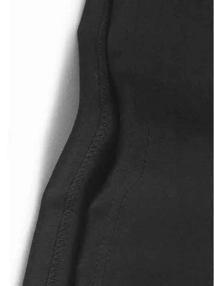 High Elastic Waist Black Ruffles Irregular Hem Elegant A-line Skirt Women Fashion Tide New Spring Autumn 2025 1DH9660