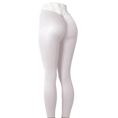 Load image into Gallery viewer, 24Colors Nylon Back V Butt Yoga Pants Women High Waist Fitness Workout Gym Running Scrunch Leggings Shorts Active Wear v1
