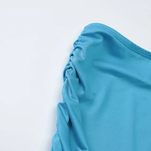 Load image into Gallery viewer, Off-shoulder Strapless Sexy Maxi Dress For Women Elegant Blue Sleeveless Backless Lace Patchwork Bodycon Long Dress
