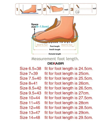 Men's Shoes Men Soft Sandals Summer High Quality Leather Casual Beach Shoes Outdoor Fashion Sandals Plus Size 38~48