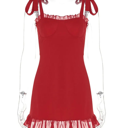 Load image into Gallery viewer, Elegant Women's Summer New Sexy Backless Solid Slash Neck Dress Slim Fit Waist Camisole Mini Dress Club Party Dress
