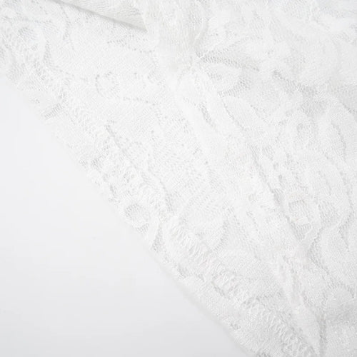 Load image into Gallery viewer, Lace Sexy Two Piece Sets Women Lace Halter Cropped Tops And Skirt Ladies Print Contrast Color Club Party 2 Piece Sets
