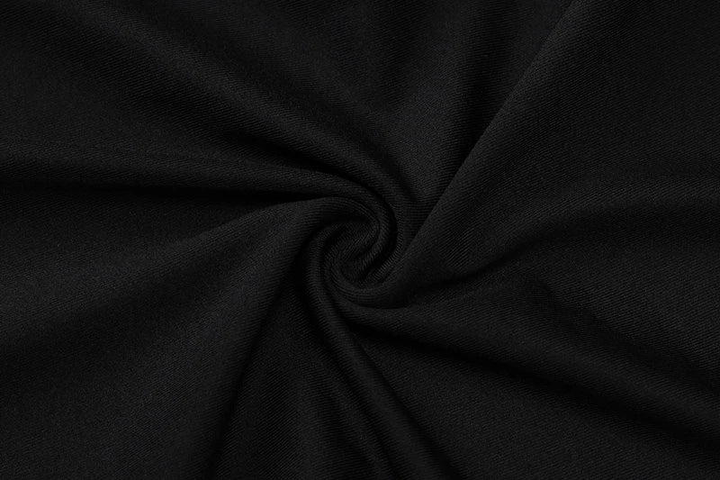 Patchwork Long Sleeve Sexy Mini Dress For Women Color Contrast High Waist A-line Club Party Sexy Puffy Dress Elegant