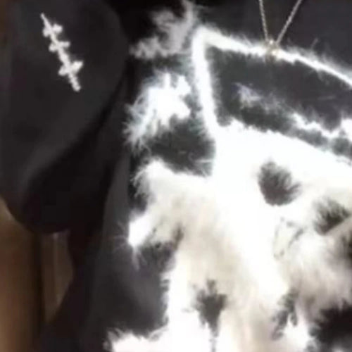 Load image into Gallery viewer, 2025 Slash Nerck Grunge Sweater Y2k Aesthetic Cartoon Jacquard Knitted Pullover Streetwear Oversized Harajuku Women Hole Jumpers
