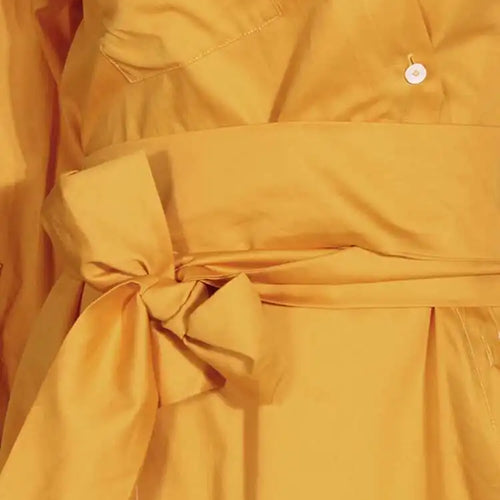 Load image into Gallery viewer, Women White Irregular Bandage Slit Shirt Dress New V-Neck Long Sleeve Loose Fit Fashion Tide Spring Autumn 2025 1DE9884
