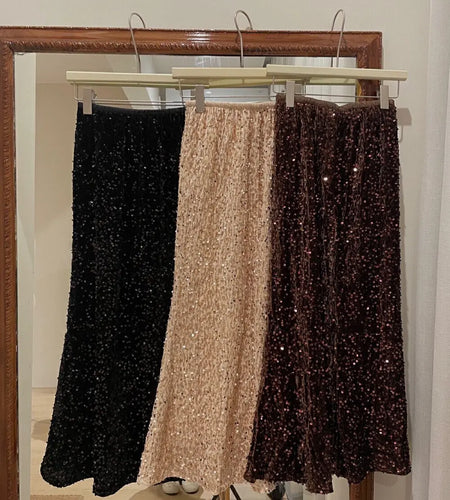 Spring Summer Fashion Y2k Streetwear Velvet Long Skirt Women Solid Elegant Elastic High Waist Sequin Wrap Hip Fishtail Skirt New