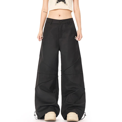 Load image into Gallery viewer, Men's Suit Pants New American Style Straight Leg Trendy High Street Patchwork Stylish Solid Color Male Clothing 9W1926
