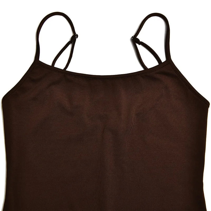 Spaghetti Strap Backless Bodycon Maxi Dress Women Autumn New Thickened Fabric Sleeveless Club Party Sexy Long Dress