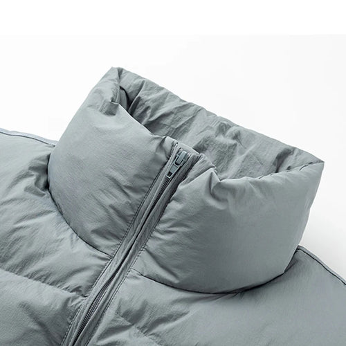 Load image into Gallery viewer, American Street Design Men&#39;s Parkas Casual Silhouette Stand Collar Solid Color Casual Winter Padded Jackets Simple 9C8966

