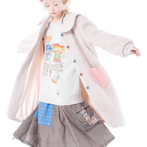 Load image into Gallery viewer, Y2k Aesthetic Cartoon Printing Harajuku Sweater Women Gothic Vintage Ripped Grunge Jumper Streetwear Oversize Hiphop Pullover
