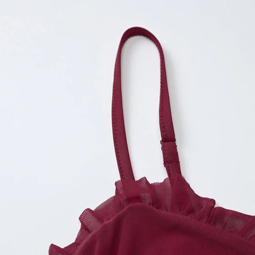 Load image into Gallery viewer, Hollow Out Backless Sexy Maxi Dress For Women Mesh Patchwork Spaghetti Strap Sleeveless Bodycon Sexy Long Dress
