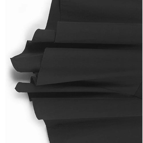 Load image into Gallery viewer, Women Black Irregular Spliced Big Size Casual Dress New Round Neck Short Sleeve Fashion Tide Spring Summer 2025 1DJ1188
