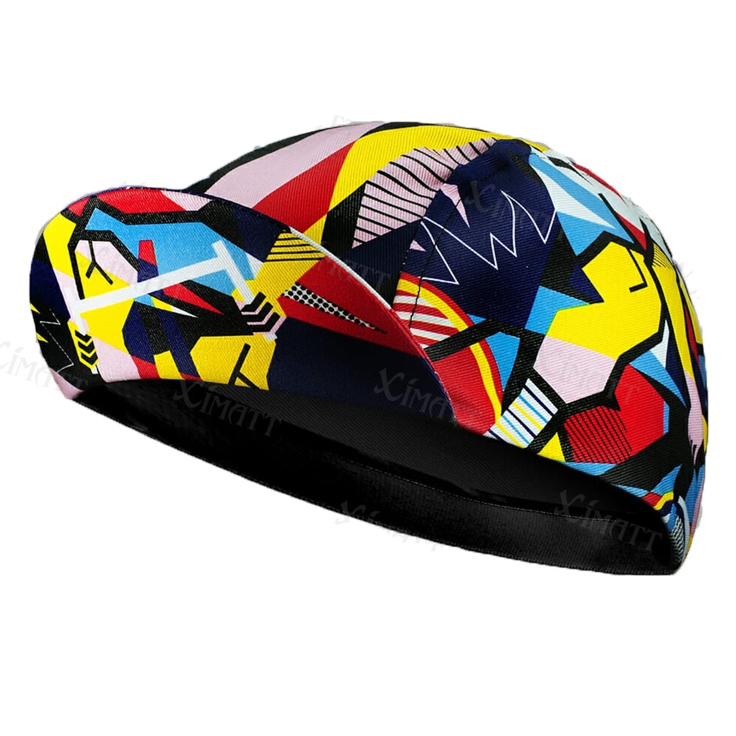 Classic Retro Red Blue Green Polyester Cycling Caps Summer Sports Quick Dry Bicycle Hat Men And Women Wear Breathable