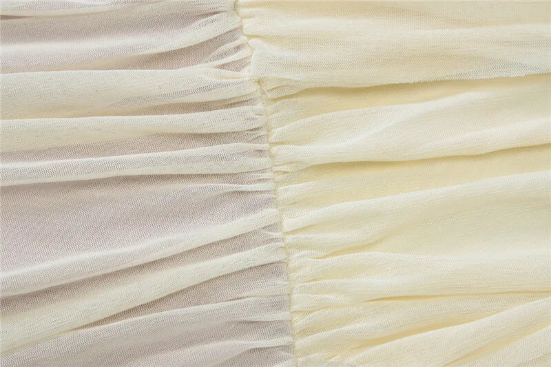 Mesh Hollow Out Backless Sexy Maxi Dress For Women Fashion One Sleeveless See Through Ruched Bodycon Club Long Dress