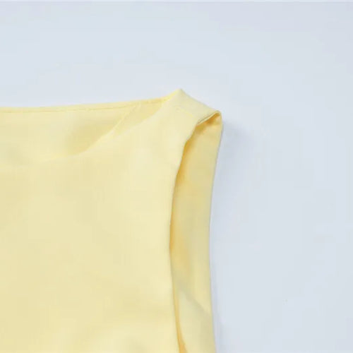 Load image into Gallery viewer, Fashion Sleeveless Sexy Mini Dress For Women Solid Color O Neck Zipper Two Layer Bodycon Club Party Dress Elegant
