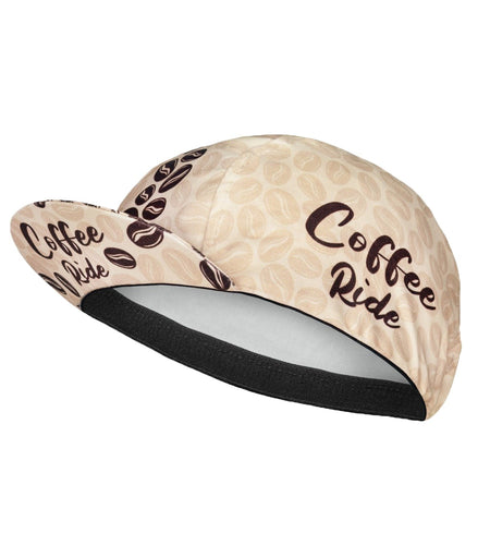 Classic Retro  Coffee Beans Polyester  Bicycle Hats Summer Quick Drying Team Road Bike Sports Cycling Caps