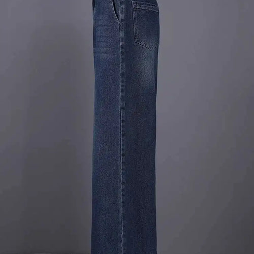Load image into Gallery viewer, High Waist Blue Denim Vintage Long Casual Wide Leg Jeans New Women Trousers Fashion Tide Spring Autumn 2025 1LD1942
