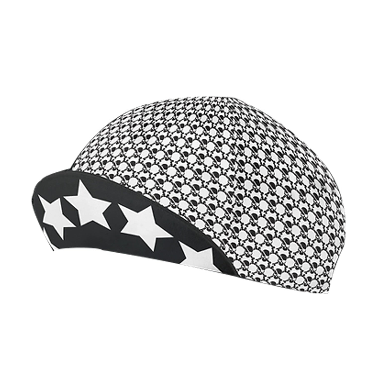 All Skulls Pentagram Black White Quick Dry Bicycle Men's Caps Sports Breathable Summer Balaclava Unisex Wear Cool Hat