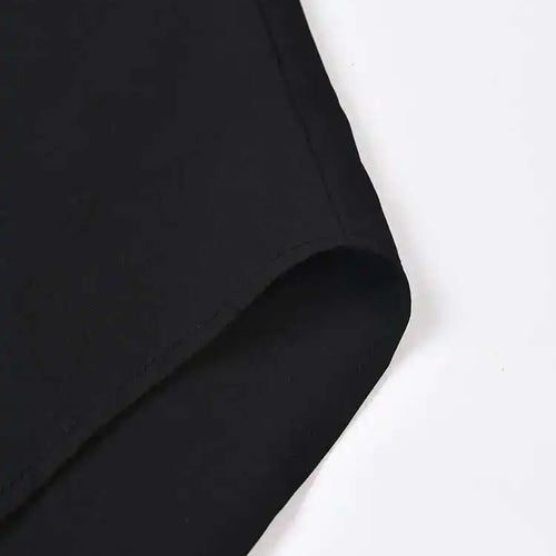 Load image into Gallery viewer, Women Black Zipper Irregular Big Size Blouse New Lapel Long Sleeve Loose Fit Shirt Fashion Spring Autumn 2025 1DF743301
