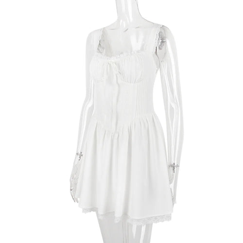 Load image into Gallery viewer, Elegant Spaghetti Strap Backless Sexy Mini Dress For Women Fashion Strapless Backless A-line Bodycon Club Party Dress
