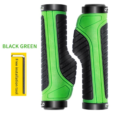 MTB Bicycle Handlebar Rubber Grips Ergonomic Bike Accessories Ring Lockable Non-slip Shock Absorption Bicycle Grips