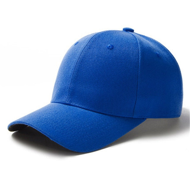 Casual Plain Mesh Baseball Adjustable Snapback Cap