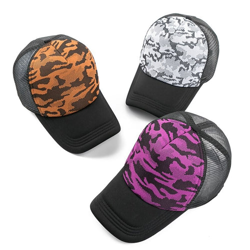 Load image into Gallery viewer, Summer Camouflage Baseball Adjustable Snapback Cap
