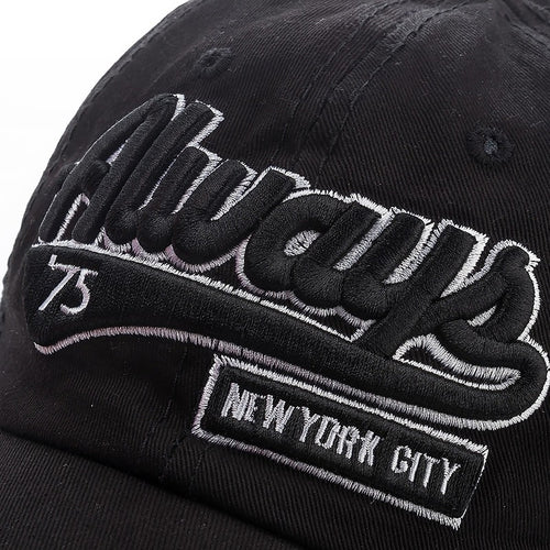 Load image into Gallery viewer, Always New York City 3D Letter Embroidery Baseball Adjustable Snapback Cap
