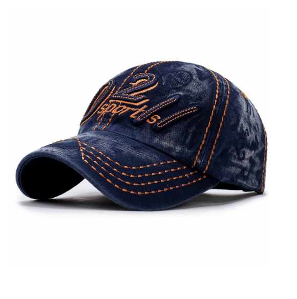 D211 Sports Embroided Baseball Cap-unisex-wanahavit-NAVY BLUE-wanahavit
