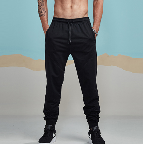 Slim Fitted Solid Color Jogger Pants-men fashion & fitness-wanahavit-royalblue-S-wanahavit