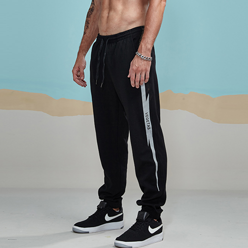 Flash Thunder Printed Jogger Pants-men fashion & fitness-wanahavit-gray-S-wanahavit